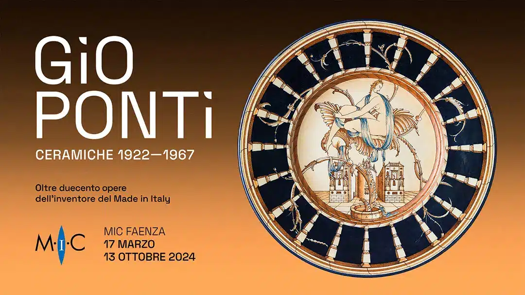 Gio Ponti. Ceramiche 1922-1967. Mostra del MIC 2024